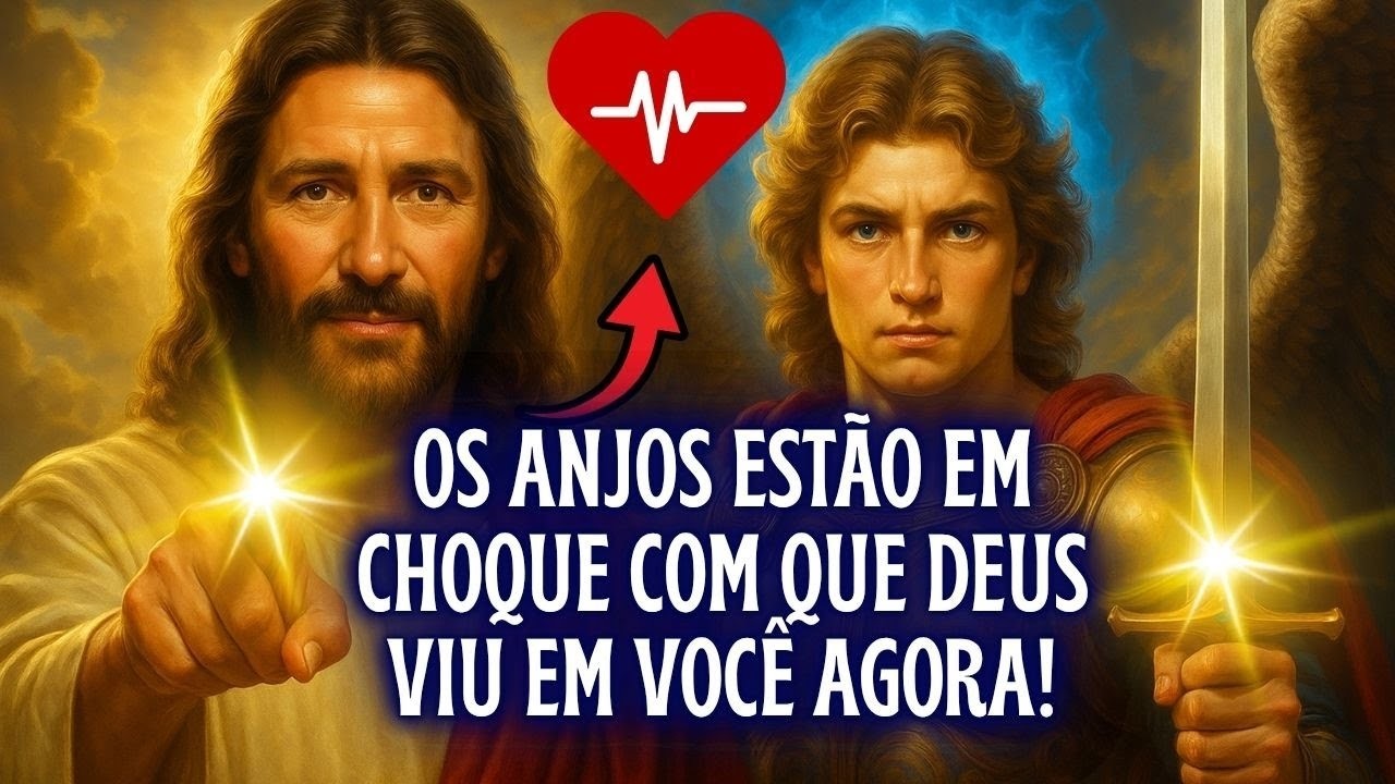 OS ANJOS ESTÃO EM CHOQUE COM QUE DEUS VIU EM VOCÊ AGORA!