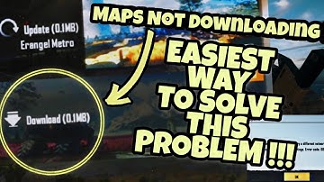 PUBG Mobile KR Maps not downloading || PROBLEM SOLVED 💥