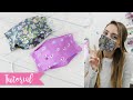 Mascherine con tasca per Filtro in stoffa FACILI - DIY Face Mask