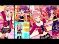 アイカツフレンズ！マイキャラ&マイキャラ(ヒカリ)で「ブランドミューズオファー」プライド・むずかしい(チェーンアゲハコーデ2種)