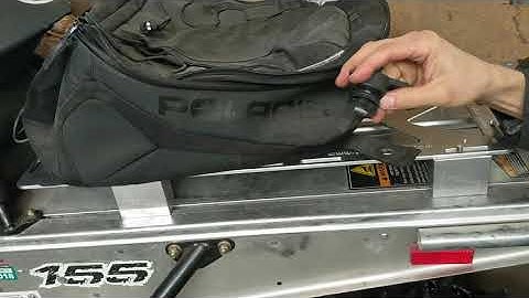 CargoLug 155/163 Tunnel Rack Installation for Polaris Snowmobiles