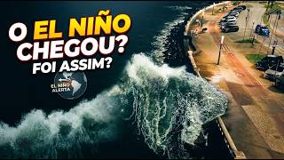 O EL NIÑO CHEGOU EM SANTOS Fui até a praia conferir!