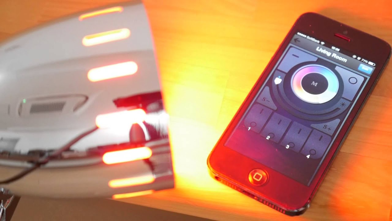iOS版「milight」で「LimitlessLED」の電球をリンクさせる方法