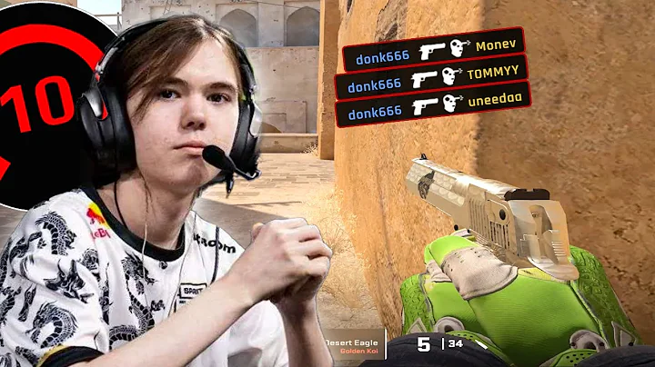 Donk Controls the Entire Map with Smart Rotations | 4500 ELO