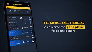 Tennis Metrics : the go-to player for sports bettors screenshot 3