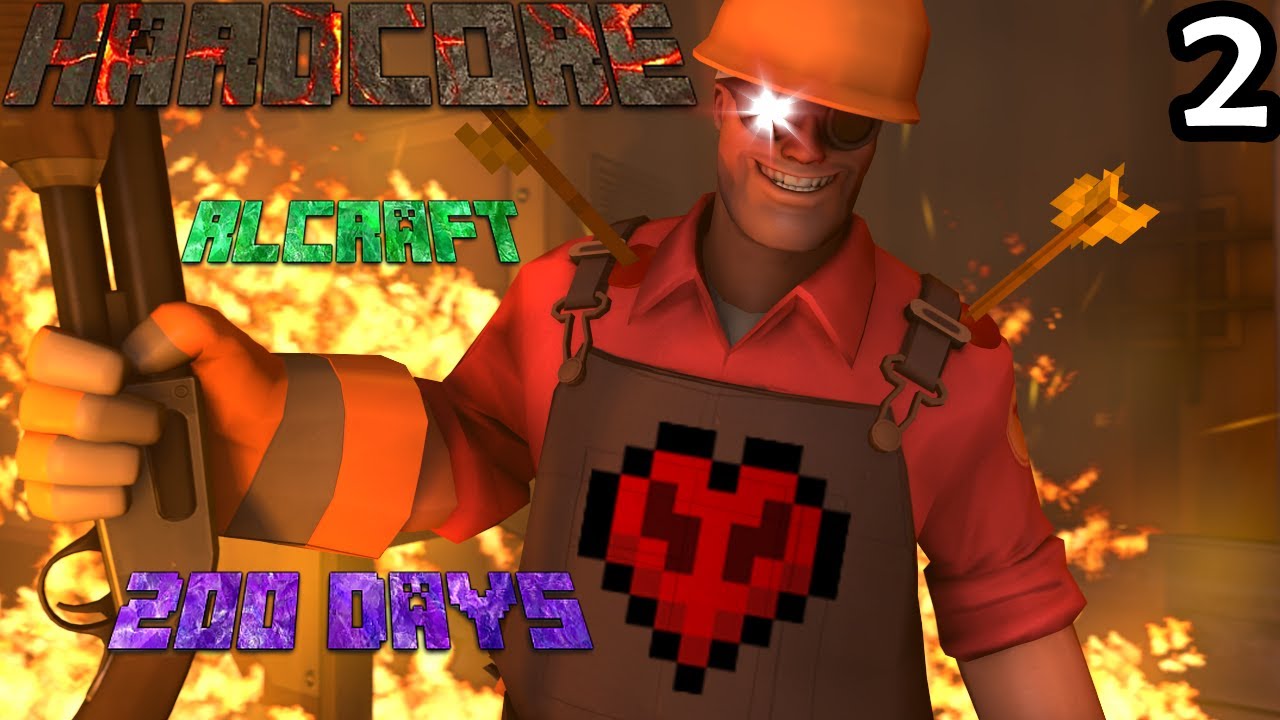 Surviving 200 microseconds in hardcore RLCRAFT (gone right) - YouTube