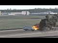 Russian Plane Aeroflot Sukhoi 100 On Fire During An Emergency Landing, Sheremetyevo Airport [XP11]