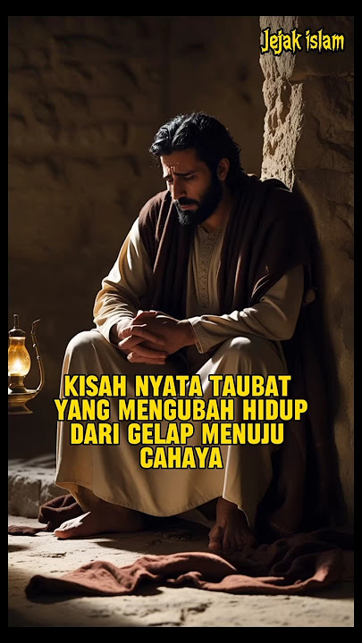 Kisah Nyata Taubat yang Mengubah Hidup Dari Gelap Menuju Cahaya#shorts#shortvideo#islam