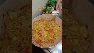 Chilli Paneer Maggi🍜🌶️