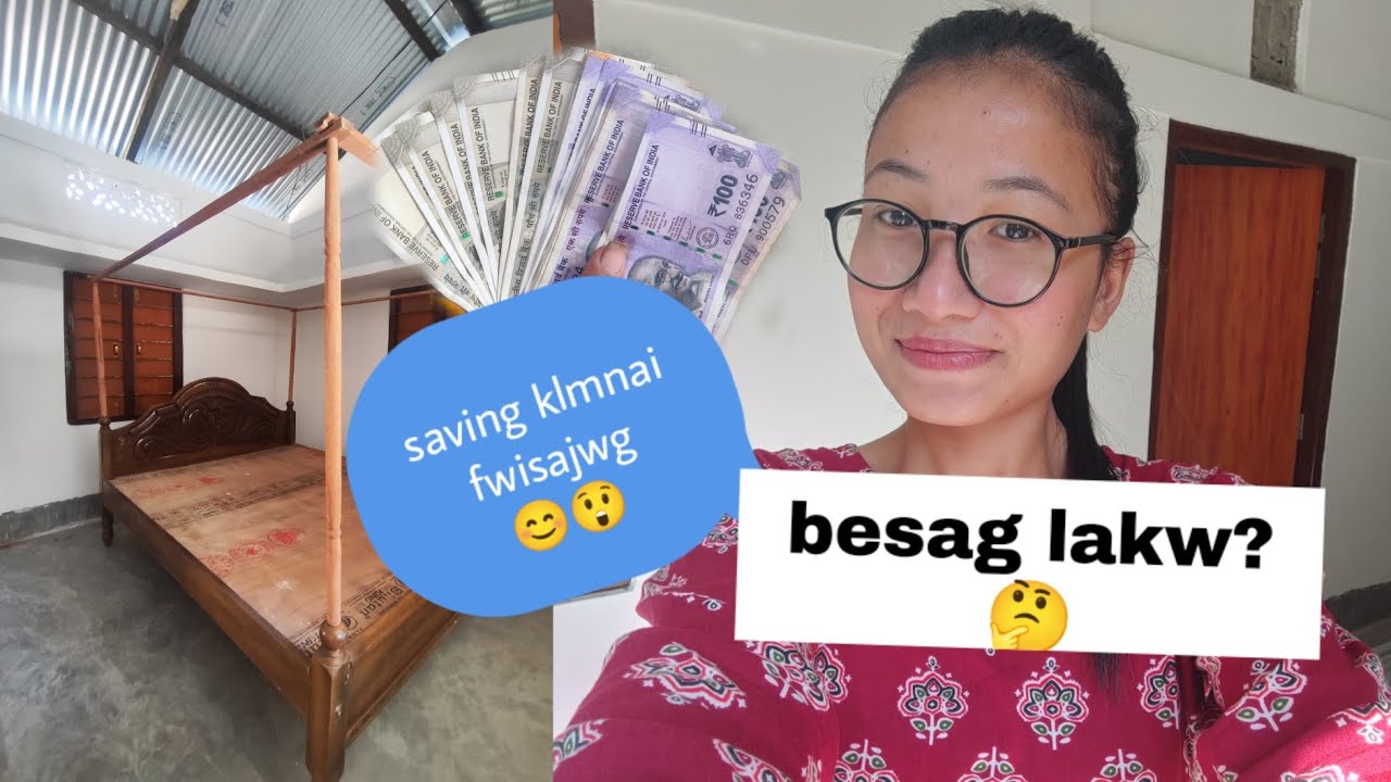 New home🏠 ni tkai gwdan gwdan😁 🛏 