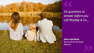 Six questions to ask yourself before calling a lawyer