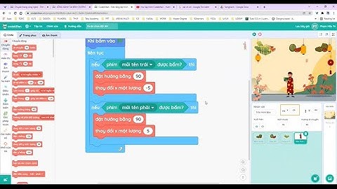 ÔN TẬP VÀ LUYỆN THI NÂNG CAO CODEKITTEN CÙNG THẦY TRÍ - NGÀY 12/1