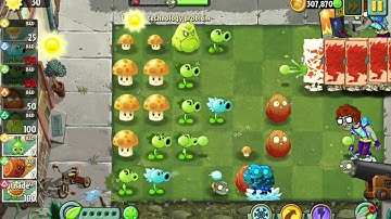 pvz2 remixed T-61 Fanmade level by shuttleplayer mod by coolkid95