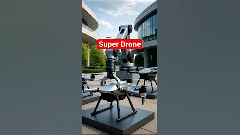 2025 Robot Expo Drone Driving Test 2.drone footage#drone#robotics #expodrone footage