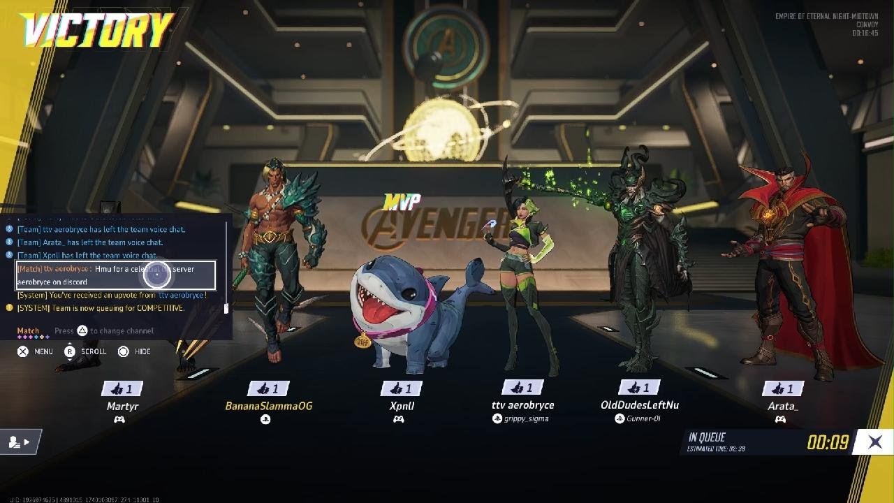 Marvel Rivals Eternity Rank up game - YouTube