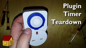 Teardown of a electro-mechanical plugin mains timer