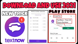 How To Download TextNow Application 2022 How To use TextNow Hindi 2022 | By shahid Tricker screenshot 1