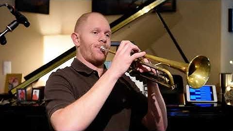 Arban pg14, #15, 80bpm, 4 bar trade - Trumpet Exercise - Play Along!