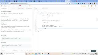 28. Implement strStr() #java  #javainterviewquestions