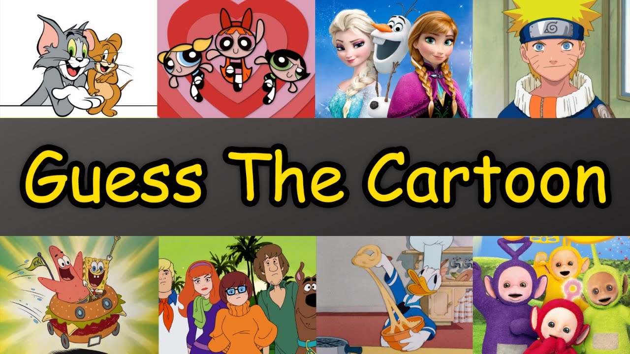 Guess the cartoon series quiz youtube