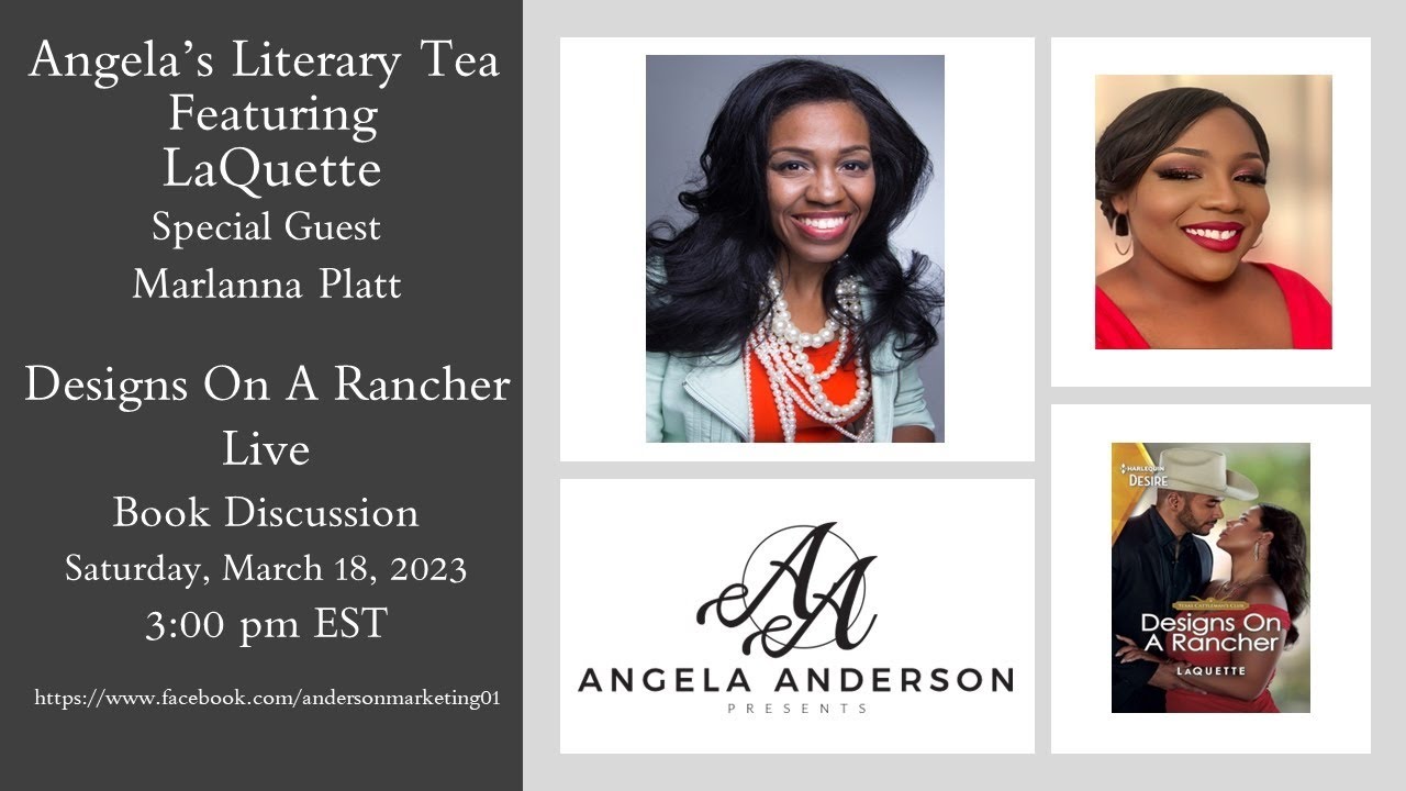 Angela's Literary Tea with LaQuette - YouTube