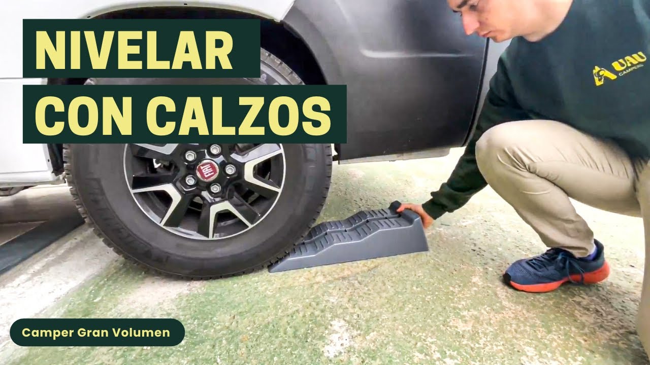 NIVELAR CAMPER CON CALZOS: ¿CÓMO SE USAN? 