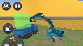 game máy xúc,xe tải đổ ben/Real Excavator Simulator 3D/ game wfk screenshot 5