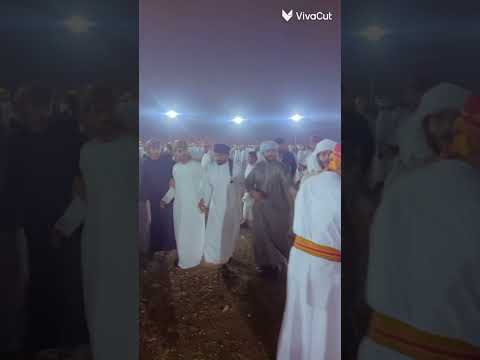 هبوت قبيلة الشعشعي الكثيري في عرس الشيخ مبخوت بن الريض خوار الكثيري 