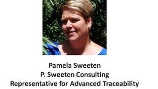 Traceability and the Food Safety Modernization Act  Pamela Sweeten