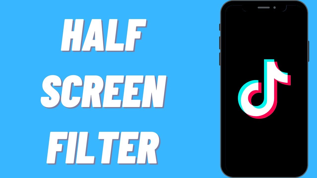 How To Get The Half Screen Filter On TikTok Brand New Filter YouTube