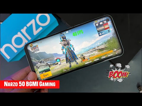 Realme Narzo 50 PUBG Gaming Test with FPS & Heating | BGMI Gameplay Hindi