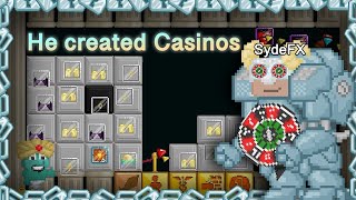 The player who CREATED CASINOS in Growtopia: SydeFX! [Gt-History #4 by GenieYT]
