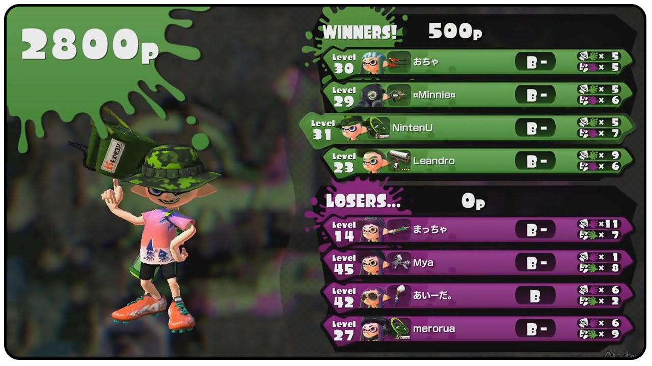 Splatoon Online Gameplay (Tri Slosher Nouveau) - YouTube NintenU