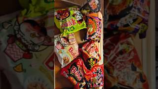 Bought 🤯 all "buldak" ramen #explore #trending #buldak #haul #youtubeshorts #viral