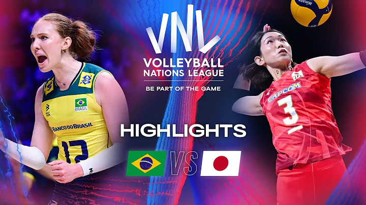 🇧🇷 BRA vs. 🇯🇵 JPN - Highlights | Week 2 | Women's VNL 2024 - DayDayNews