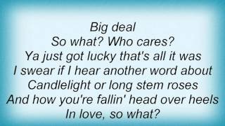 Leann Rimes - Big Deal Lyrics