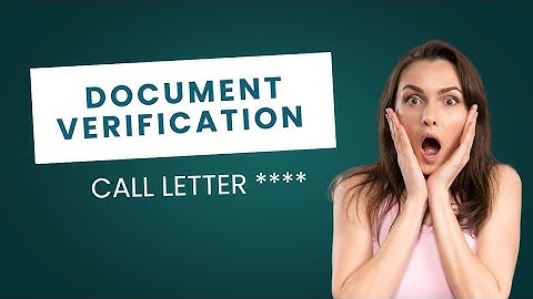 MPPSC Assistant Professor| Document Verification call letter | #librarysciencewithkanchan #2025