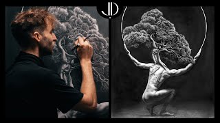 Solving Hyperrealistic Drawing Textures: Trees