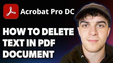 How to Delete Text in PDF Document Using Adobe Acrobat Pro DC [2025 Full Guide]