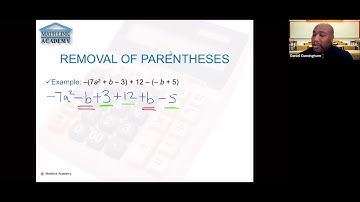 How to Remove Parentheses and Combined Operations in Algebra