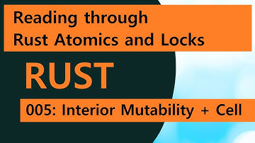 Reading Rust Atomics and Locks 005: Interior Mutability + Cell