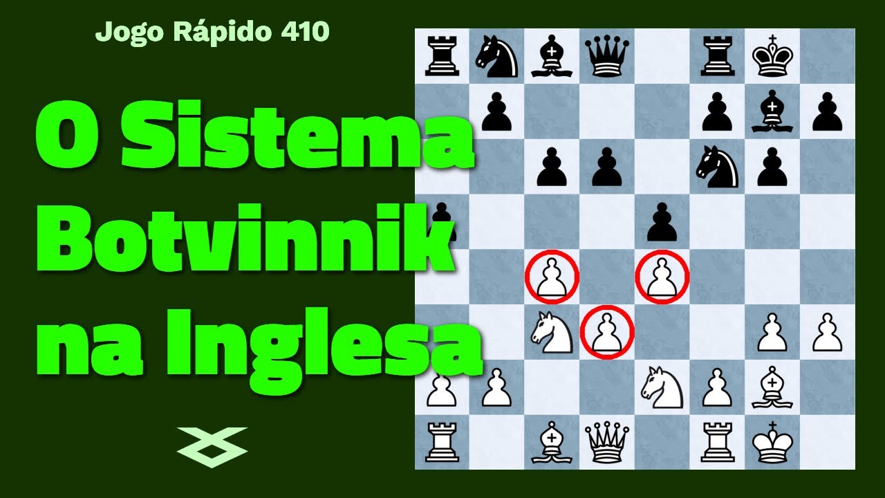 O Sistema Botvinnik na Inglesa  [XadrezValle] Jogo Rápido 410 