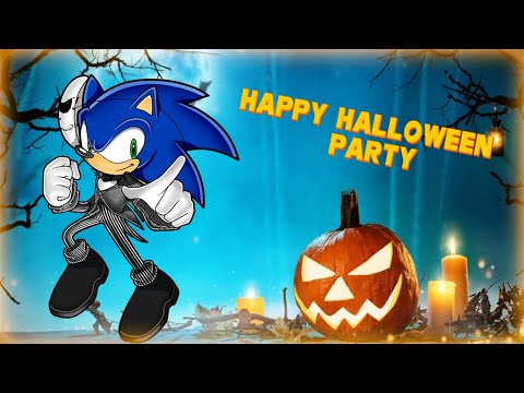 SONIC SPOOKY HALLOWEEN PARTY ON VR CHAT