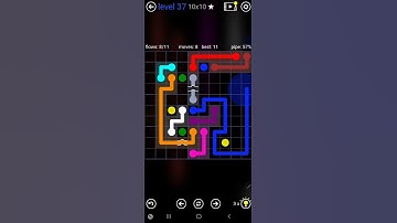 How To Solve Flow Free Bridges 10x10 Mania Pack Level 37 Board Walk Through Solution Walkthrough