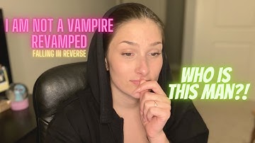 POLE DANCER REACTS: "I Am Not A Vampire" REVAMPED - Falling In Reverse // WHO TF IS THIS MAN