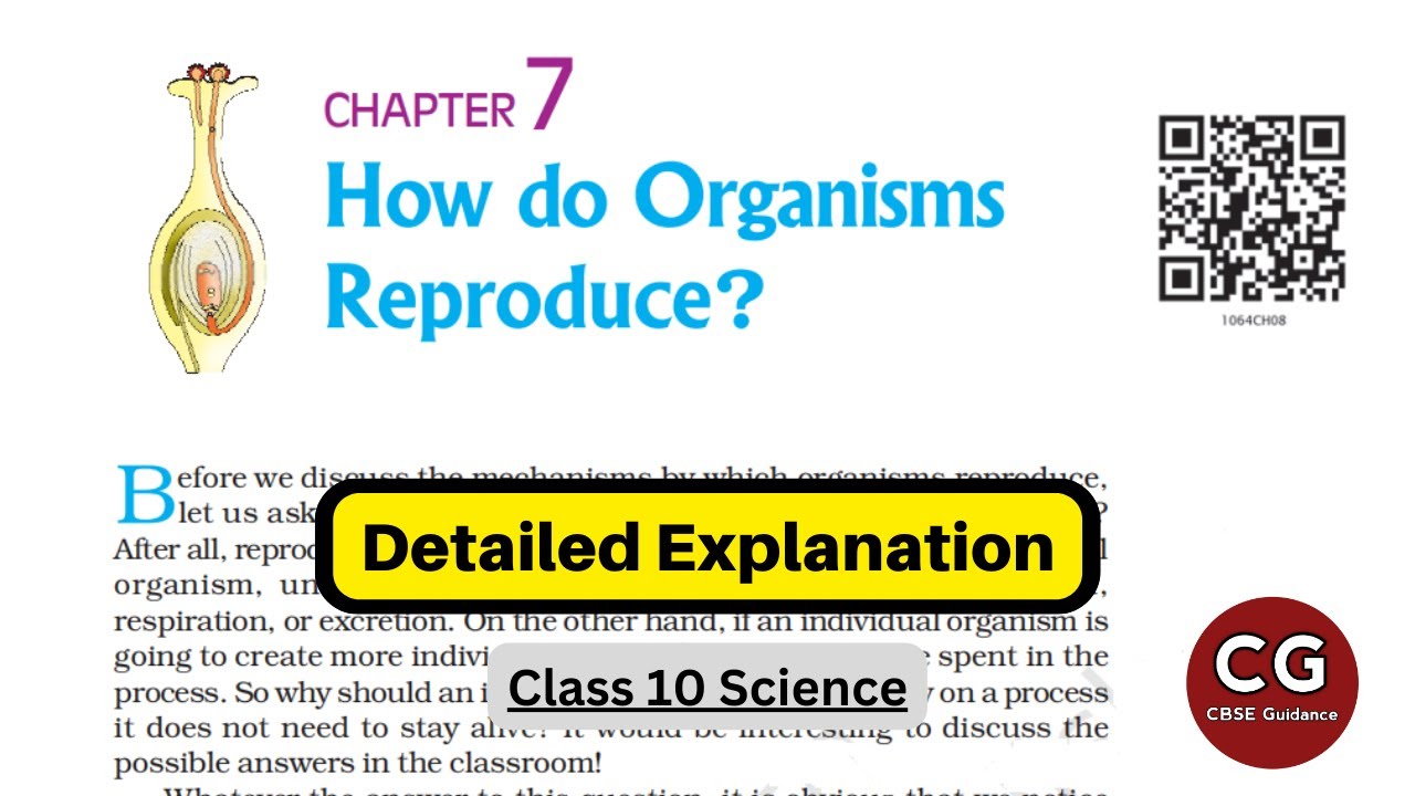 case study based questions on how do organisms reproduce