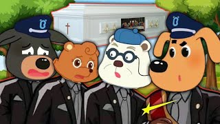 Sheriff Labrador The Shoe Biting Escalator - Coffin Dance Song Cover Babybus Cartoon