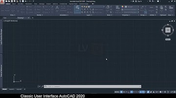 Tạo giao diện người dùng AutoCAD - Classic User Interface