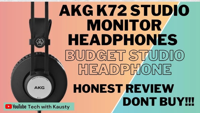 BUDGET AKG Headphones - AKG K52 Review 