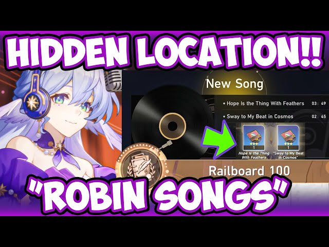 HIDDEN LOCATION!! ROBIN SONGS Music Honkai Star Rail HSR | Robin THEME OST Phonograph Disk Locations class=